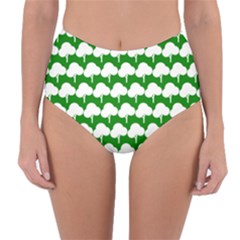 Tree Illustration Gifts Reversible High-waist Bikini Bottoms by GardenOfOphir