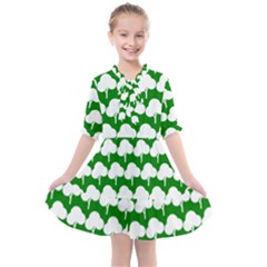 Tree Illustration Gifts Kids  All Frills Chiffon Dress by GardenOfOphir