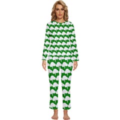 Tree Illustration Gifts Womens  Long Sleeve Lightweight Pajamas Set