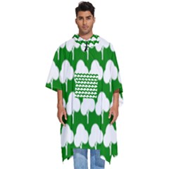 Tree Illustration Gifts Men s Hooded Rain Ponchos