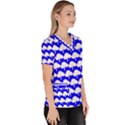 Tree Illustration Gifts Women s V-Neck Scrub Top View3