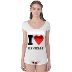 I Love Daniella Boyleg Leotard  by ilovewhateva