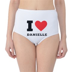 I Love Daniella Classic High-waist Bikini Bottoms by ilovewhateva