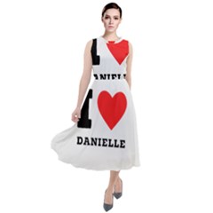 I Love Daniella Round Neck Boho Dress