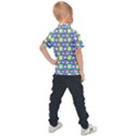 Colorful Whimsical Owl Pattern Kids  Polo Tee View2