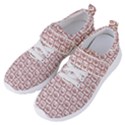 Light Pink And White Owl Pattern Women s Velcro Strap Shoes View2