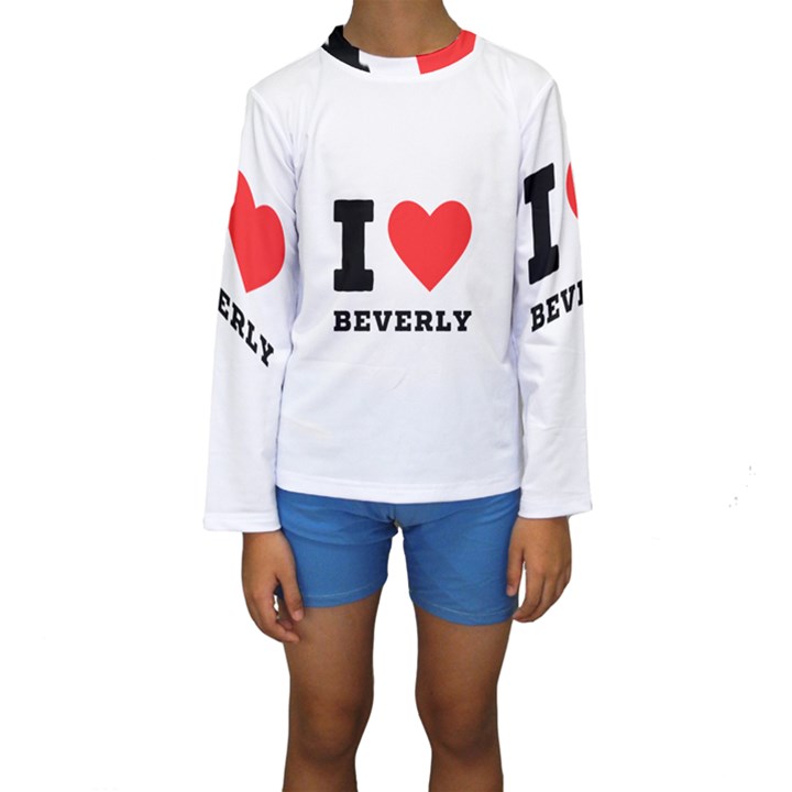 I love beverly Kids  Long Sleeve Swimwear