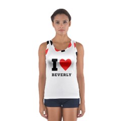 I Love Beverly Sport Tank Top  by ilovewhateva