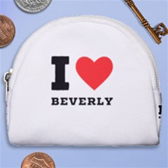 I Love Beverly Horseshoe Style Canvas Pouch by ilovewhateva