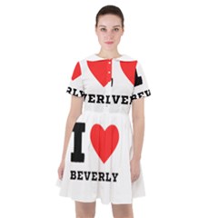 I Love Beverly Sailor Dress by ilovewhateva