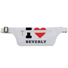 I Love Beverly Active Waist Bag by ilovewhateva