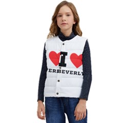 I Love Beverly Kid s Short Button Up Puffer Vest	 by ilovewhateva