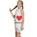 I love beverly Kids  Halter Collar Waist Tie Chiffon Dress View2