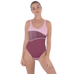 Hills Water Lake Sun Sunrise Lines Drawing Boho Bring Sexy Back Swimsuit by Ravend