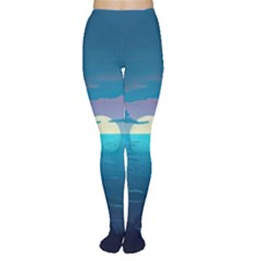 Ai Generated Ocean Sea Water Anime Nautical Tights by Ravend