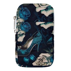 Glass Slipper Blues Fairytale Waist Pouch (small) by Ravend