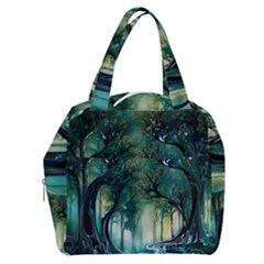 Trees Forest Mystical Forest Nature Boxy Hand Bag