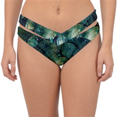 Trees Forest Mystical Forest Nature Double Strap Halter Bikini Bottoms by Ravend