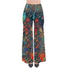 Ai Generated Flowers Trees Forest Mystical Forest So Vintage Palazzo Pants by Ravend