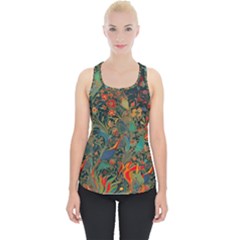 Ai Generated Flowers Trees Forest Mystical Forest Piece Up Tank Top by Ravend