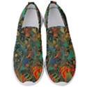 Ai Generated Flowers Trees Forest Mystical Forest Men s Slip On Sneakers View1