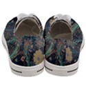 Ai Generated Flower Trees Forest Mystical Forest Men s Low Top Canvas Sneakers View4