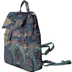 Ai Generated Flower Trees Forest Mystical Forest Buckle Everyday Backpack by Ravend