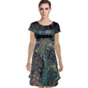 Ai Generated Flower Trees Forest Mystical Forest Cap Sleeve Nightdress View1