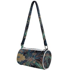 Ai Generated Flower Trees Forest Mystical Forest Mini Cylinder Bag by Ravend