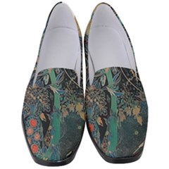 Ai Generated Flower Trees Forest Mystical Forest Women s Classic Loafer Heels by Ravend