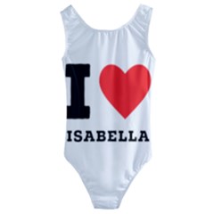 I Love Isabella Kids  Cut-out Back One Piece Swimsuit by ilovewhateva