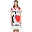 I love isabella Short Sleeve Waist Detail Dress View1