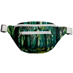 Ai Generated Trees Forest Mystical Forest Nature Art Fanny Pack by Ravend