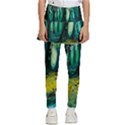 Ai Generated Trees Forest Mystical Forest Nature Art Kids  Skirted Pants View1