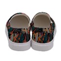 Ai Generated Trees Forest Mystical Forest Nature Women s Canvas Slip Ons View4