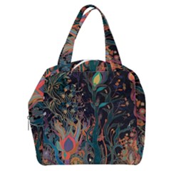 Ai Generated Trees Forest Mystical Forest Nature Boxy Hand Bag