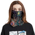 Ai Generated Trees Forest Mystical Forest Nature Face Covering Bandana (Two Sides) View1