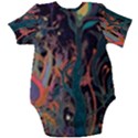 Ai Generated Trees Forest Mystical Forest Nature Baby Short Sleeve Bodysuit View2