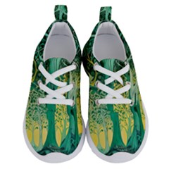 Nature Trees Forest Mystical Forest Jungle Running Shoes by Ravend