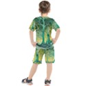 Nature Trees Forest Mystical Forest Jungle Kids  Tee and Shorts Set View2