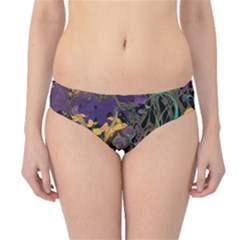 Ai Generated Flowers Trees Forest Mystical Forest Pattern Hipster Bikini Bottoms by Ravend