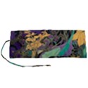 Ai Generated Flowers Trees Forest Mystical Forest Pattern Roll Up Canvas Pencil Holder (S) View1