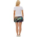 Ai Generated Flowers Trees Forest Mystical Forest Pattern Women s Skort View4