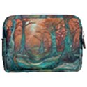 Ai Generated Tree Forest Mystical Forest Nature Make Up Pouch (Medium) View2