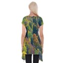 Forest Trees Leaves Fall Autumn Nature Sunshine Short Sleeve Side Drop Tunic View2