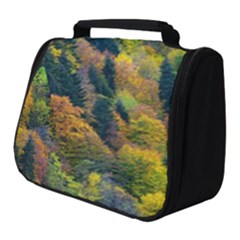 Forest Trees Leaves Fall Autumn Nature Sunshine Full Print Travel Pouch (small) by Ravend