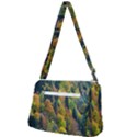 Forest Trees Leaves Fall Autumn Nature Sunshine Front Pocket Crossbody Bag View2