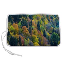 Forest Trees Leaves Fall Autumn Nature Sunshine Pen Storage Case (l) by Ravend