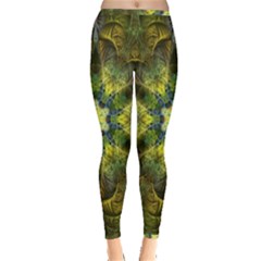 Fractal-fantasy-design-background- Inside Out Leggings by Vaneshart