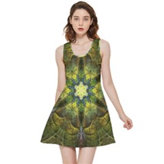 Fractal-fantasy-design-background- Inside Out Reversible Sleeveless Dress by Vaneshart